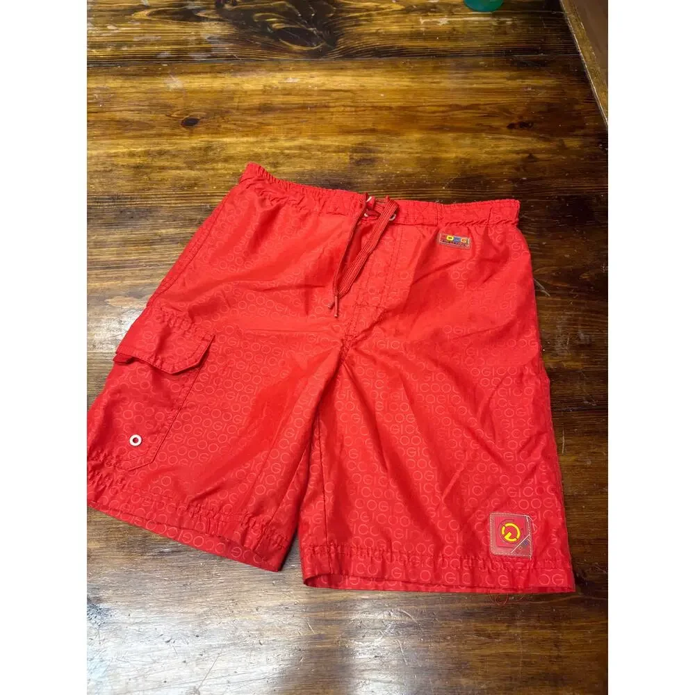 COOGI Red Swim Trunks Boys Size 8‎
